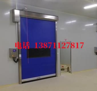 雁江拉链密封快速卷帘门